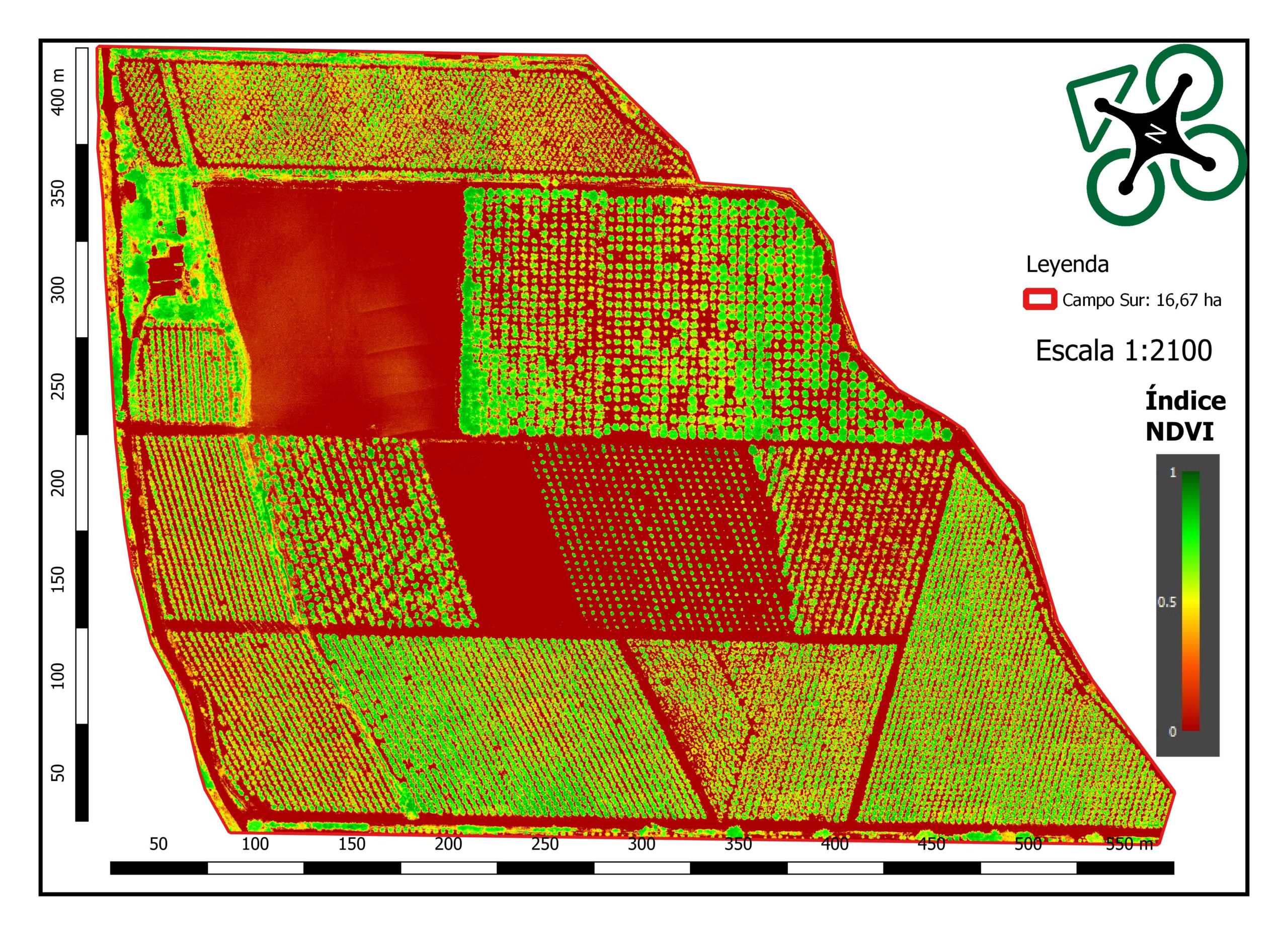 Ortomosaico NDVI